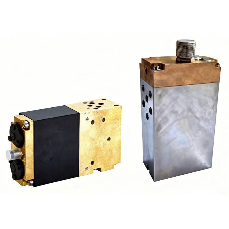 Double magnetic valve