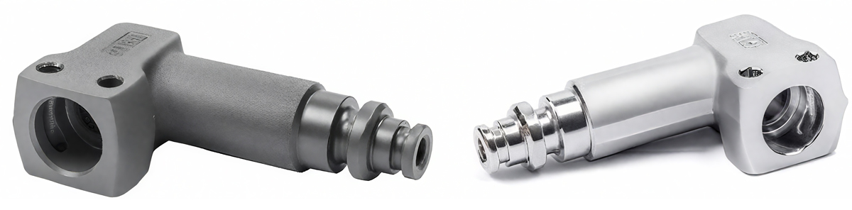 Angle coupling (long) 90°