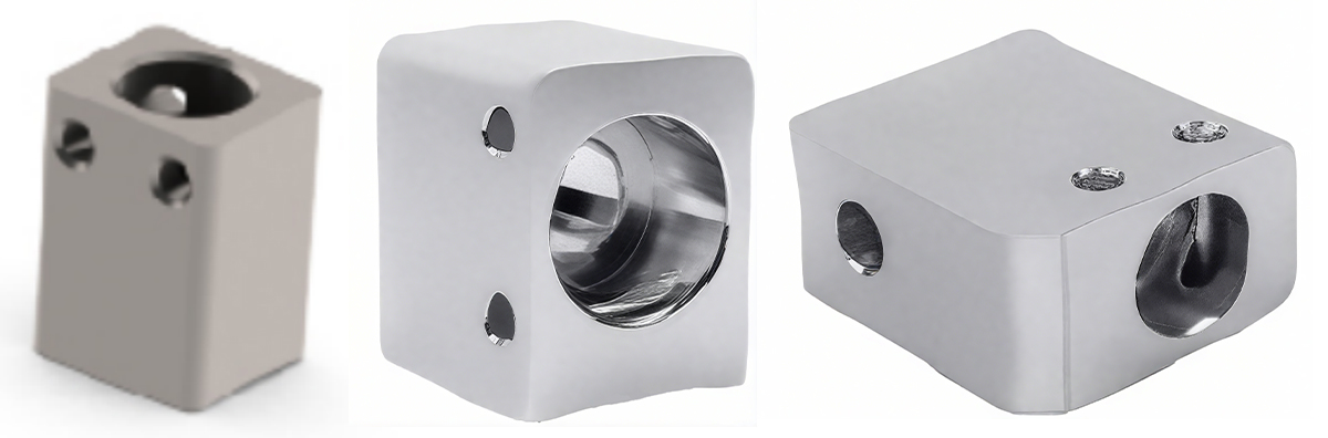 A series of connectors for hydraulic cylinders